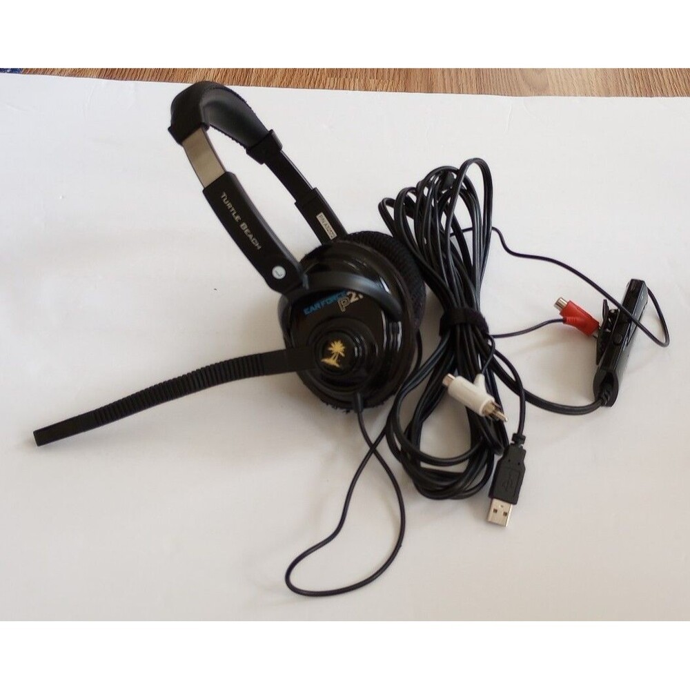 Turtle Beach Ear Force P21 Wired Headphones Works Used
